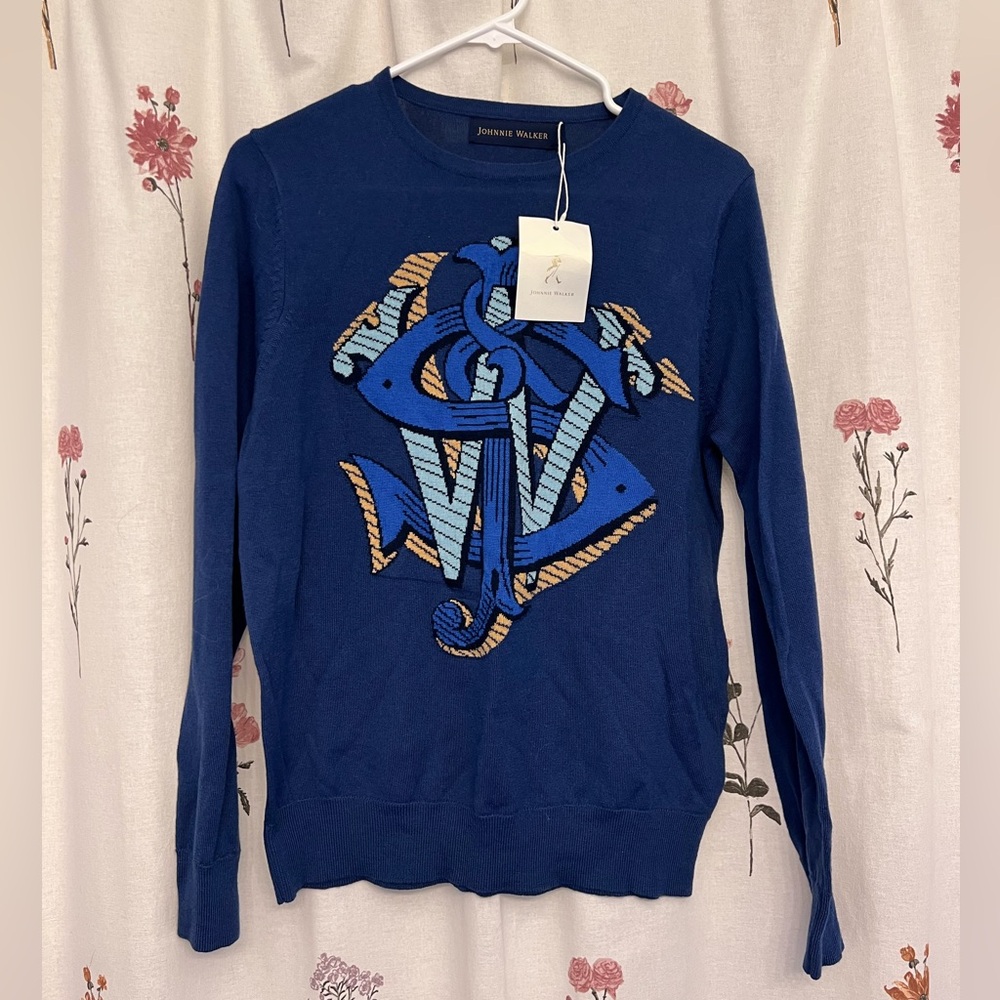 Johnnie Walker Blue merino wool Sweater – NWT